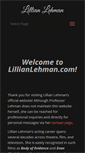 Mobile Screenshot of lillianlehman.com